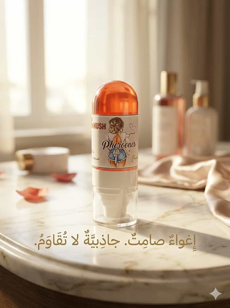 عطر — العبوة بغطاء برتقالي