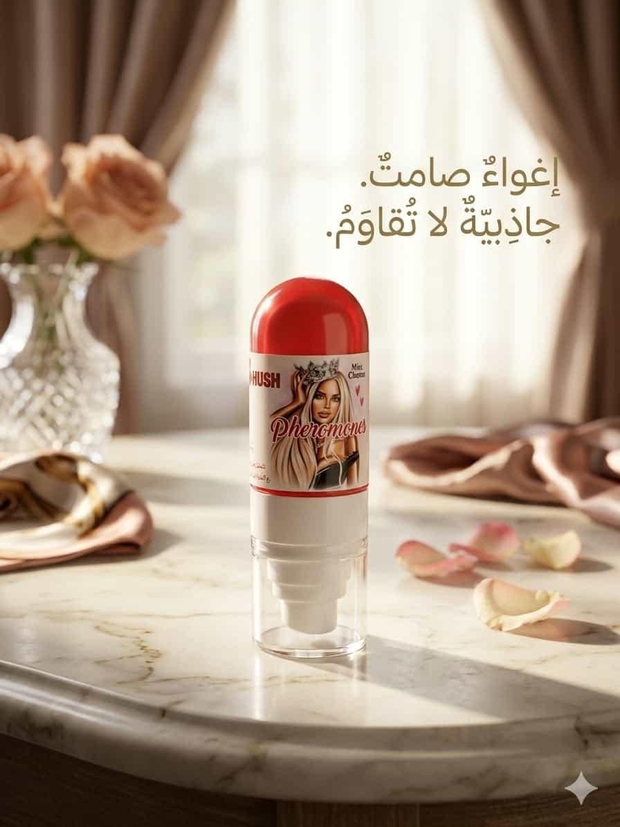 عطر — العبوة بغطاء أحمر
